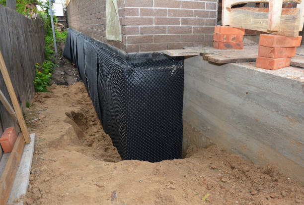Expert waterproofing evaluation at a Baroda, MI property